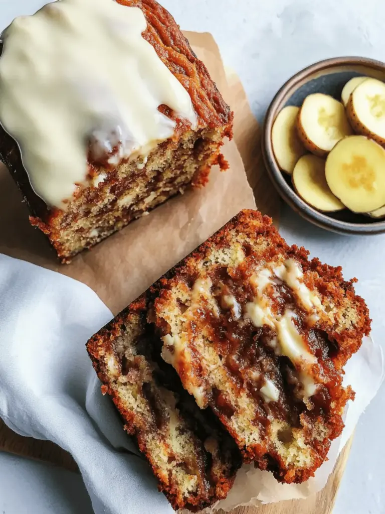 Zimtschnecken Bananenbrot