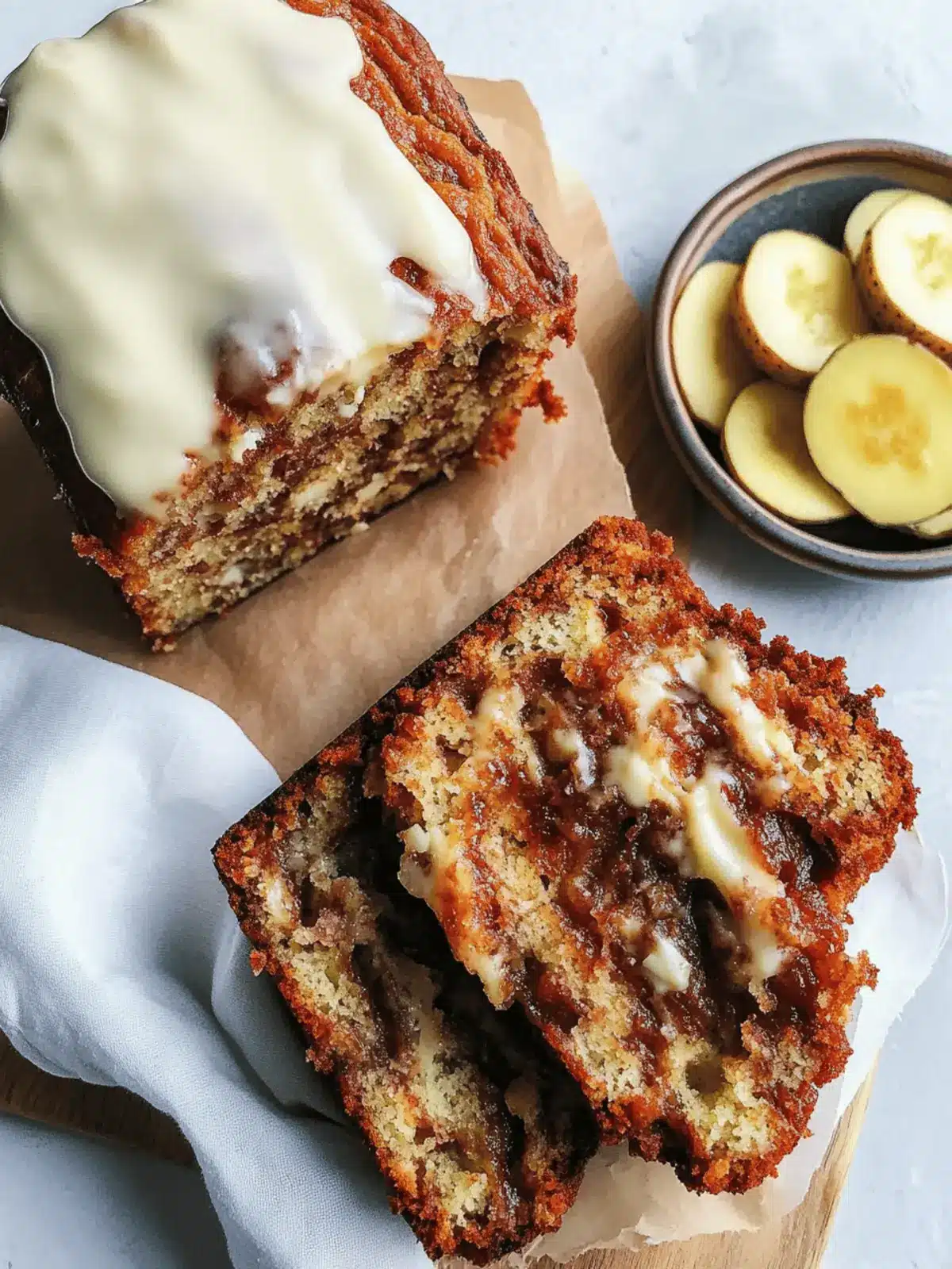Zimtschnecken Bananenbrot: Der genussvolle Frühstücks-Hit 5 Zimtschnecken Bananenbrot