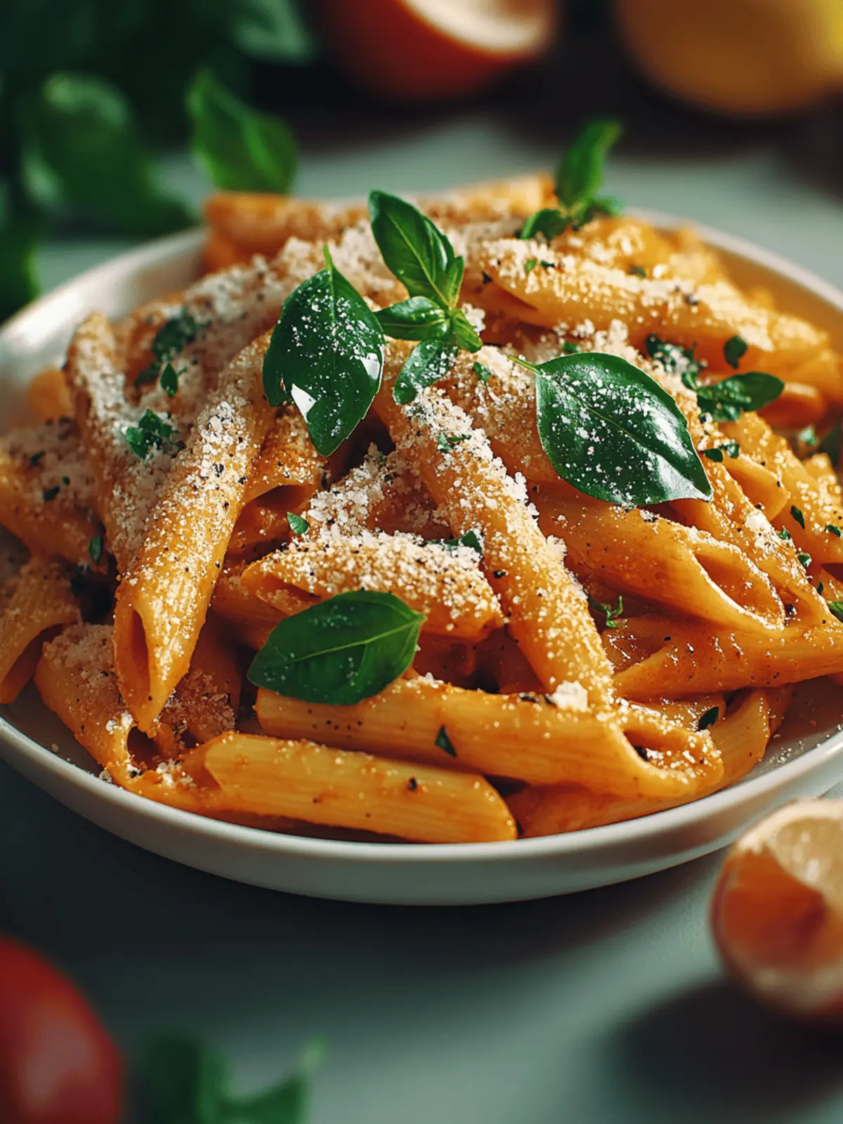 Leckere Tomaten-Knoblauch-Pasta in 20 Minuten 4 Tomaten-Knoblauch-Pasta