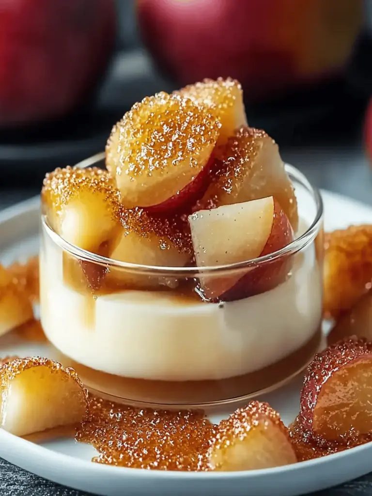 Bratapfel mit Vanillesoße