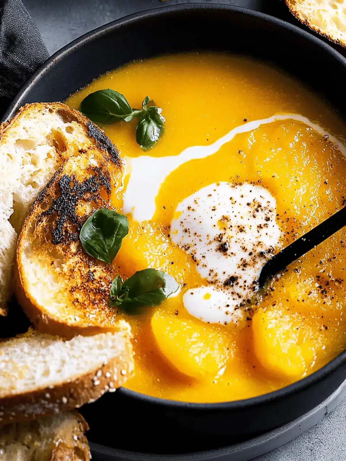 Cremige Miso-Kürbissuppe für gemütliche Abende 2 Cremige Miso-Kürbissuppe