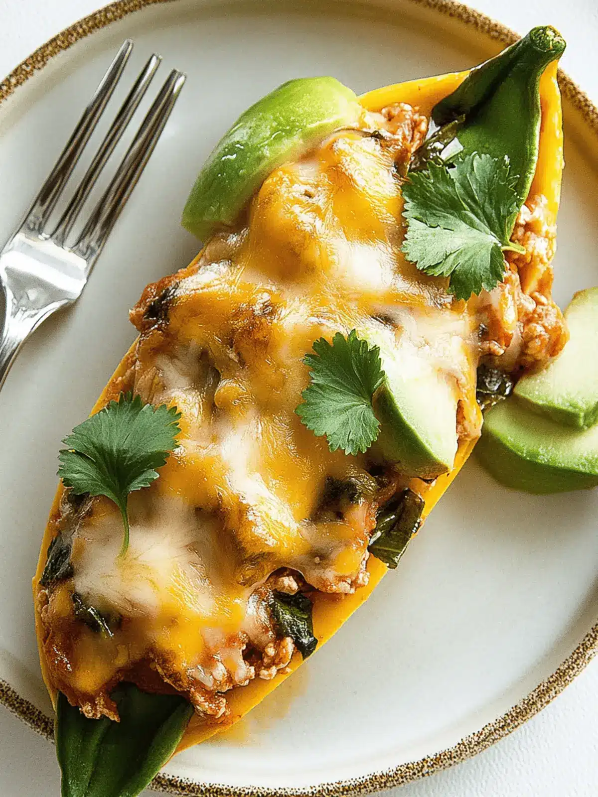 Rindfleisch- und Reisgefüllte Poblano-Paprika genießen 2 Rindfleisch- und Reisgefüllte Poblano-Paprika