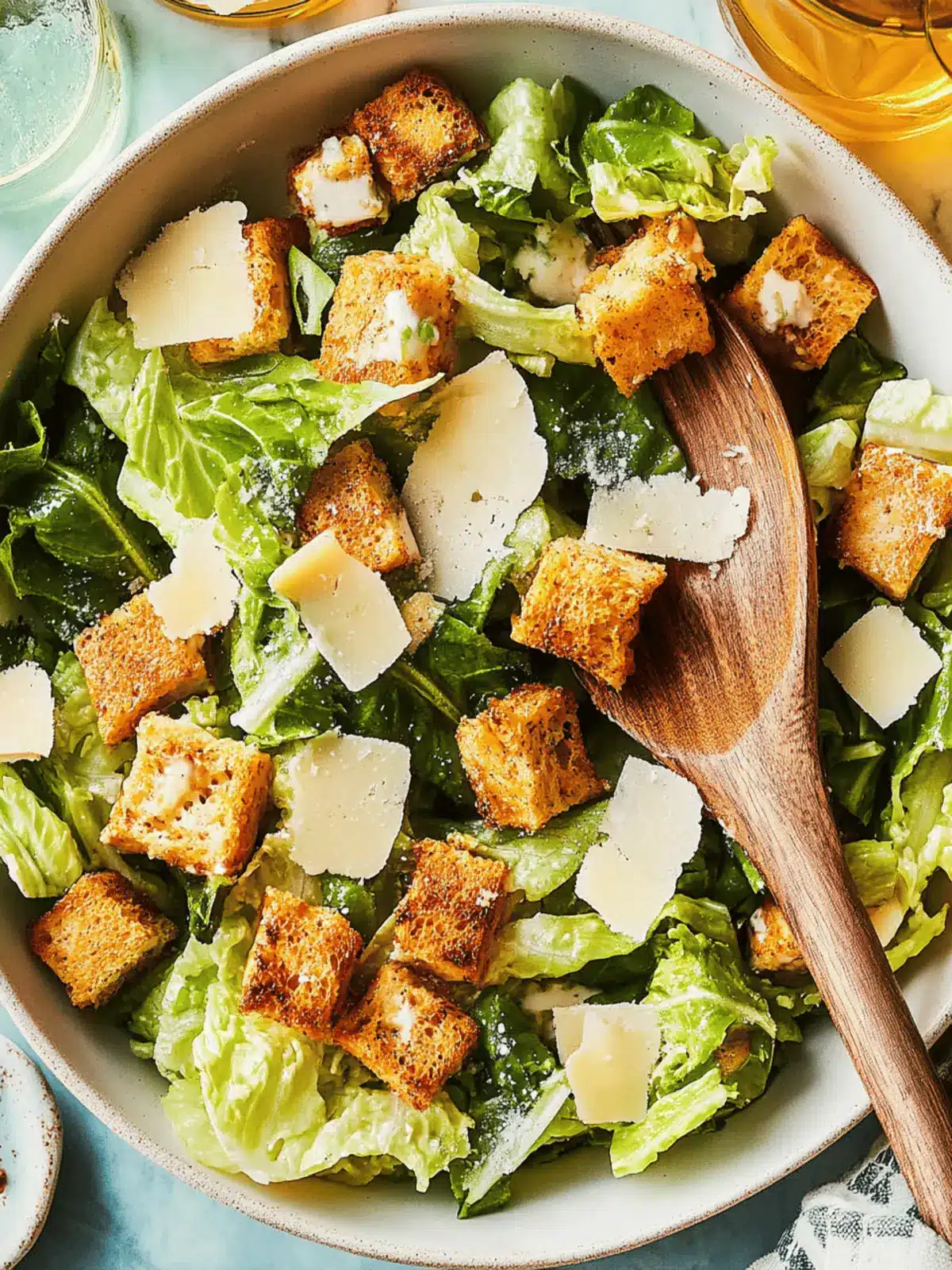 Cremiger Caesar-Salat für jeden Anlass 2 Caesar-Salat