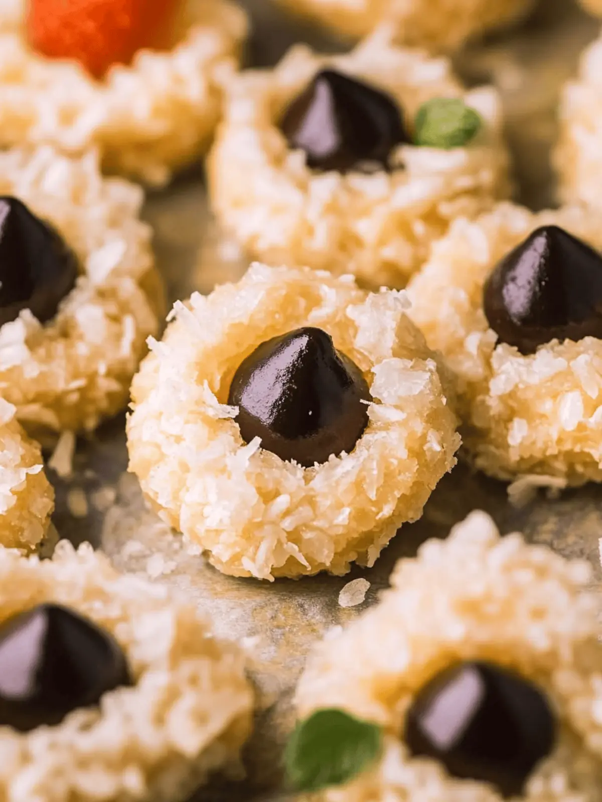 Makronen-Kuss-Kekse für die perfekte Süßigkeit 2 Makronen-Kuss-Kekse