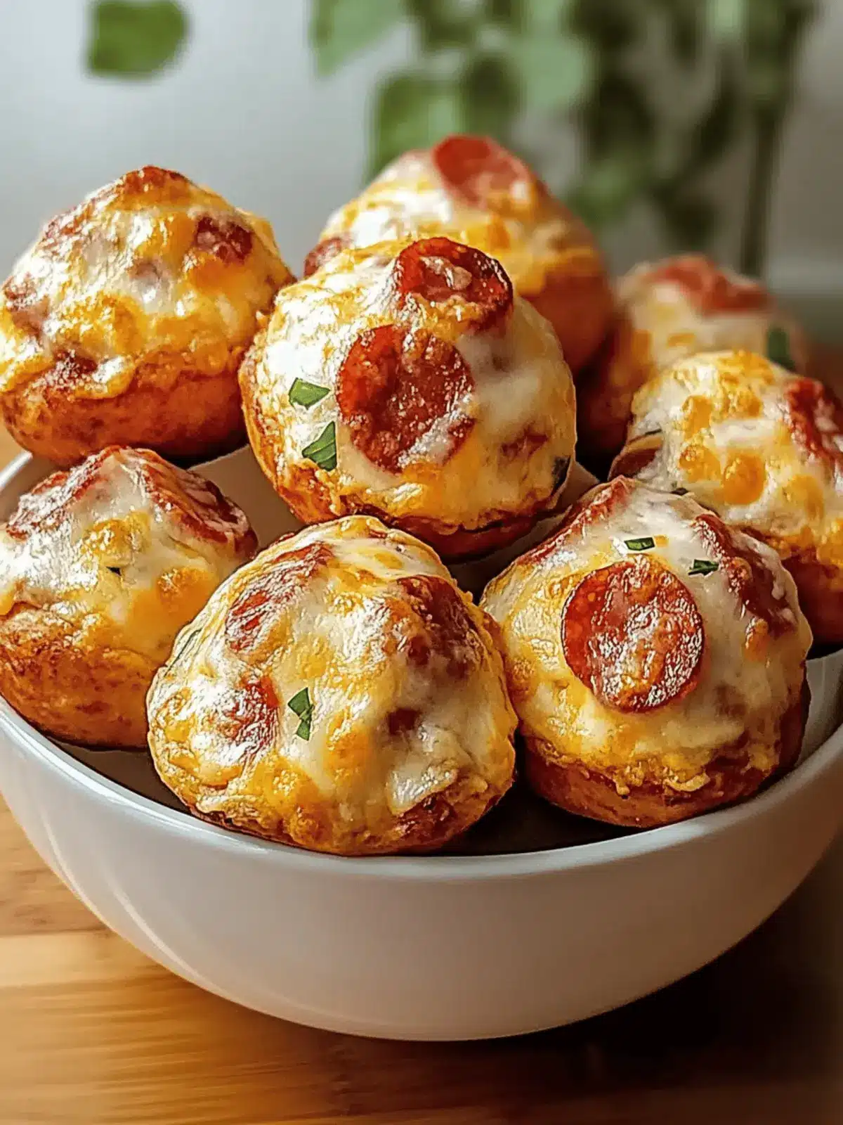 Pizza-Muffins: Schnelle und Saftige Snack-Idee 4 Pizza-Muffins