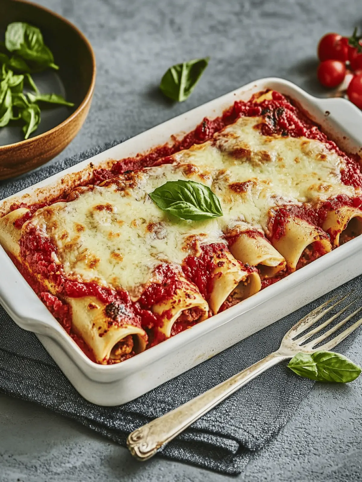 Cannelloni mit Hackfleischfüllung: Ein Genuss für die ganze Familie 2 Cannelloni with minced meat filling