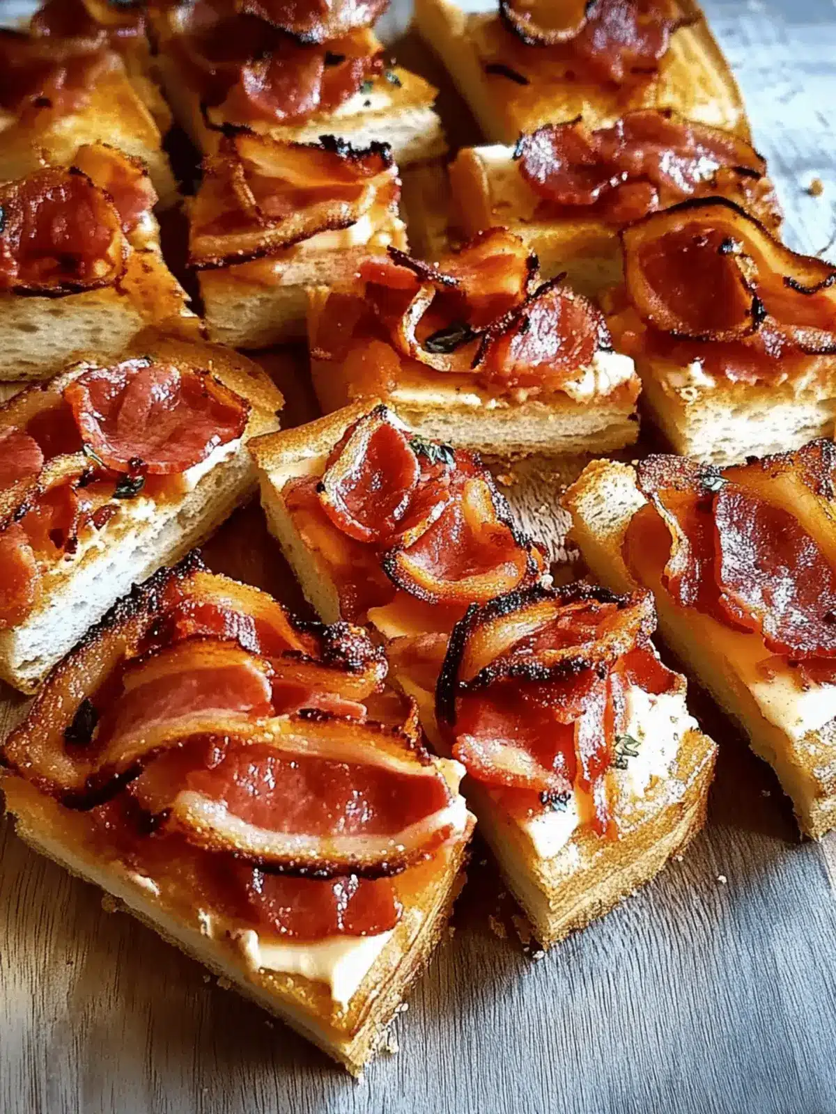 Bacon-Tomaten-Frischkäsehäppchen