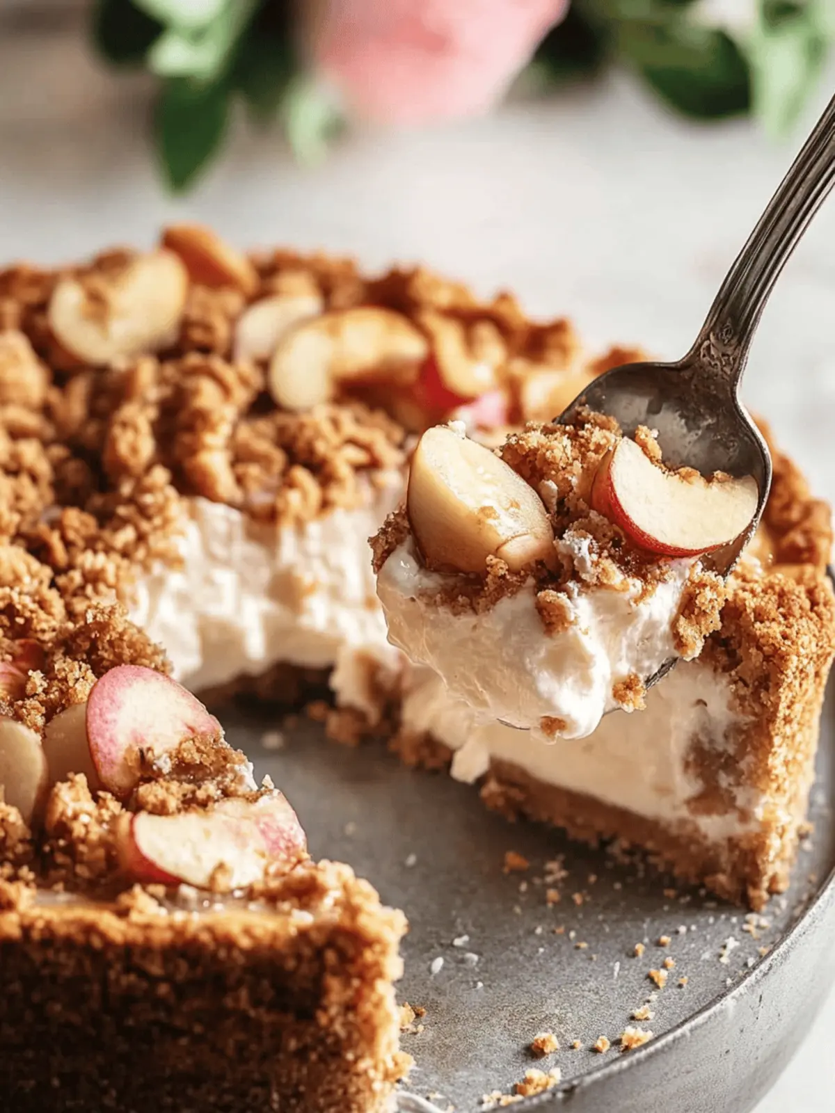 Apfel-Crumble-Käsekuchen