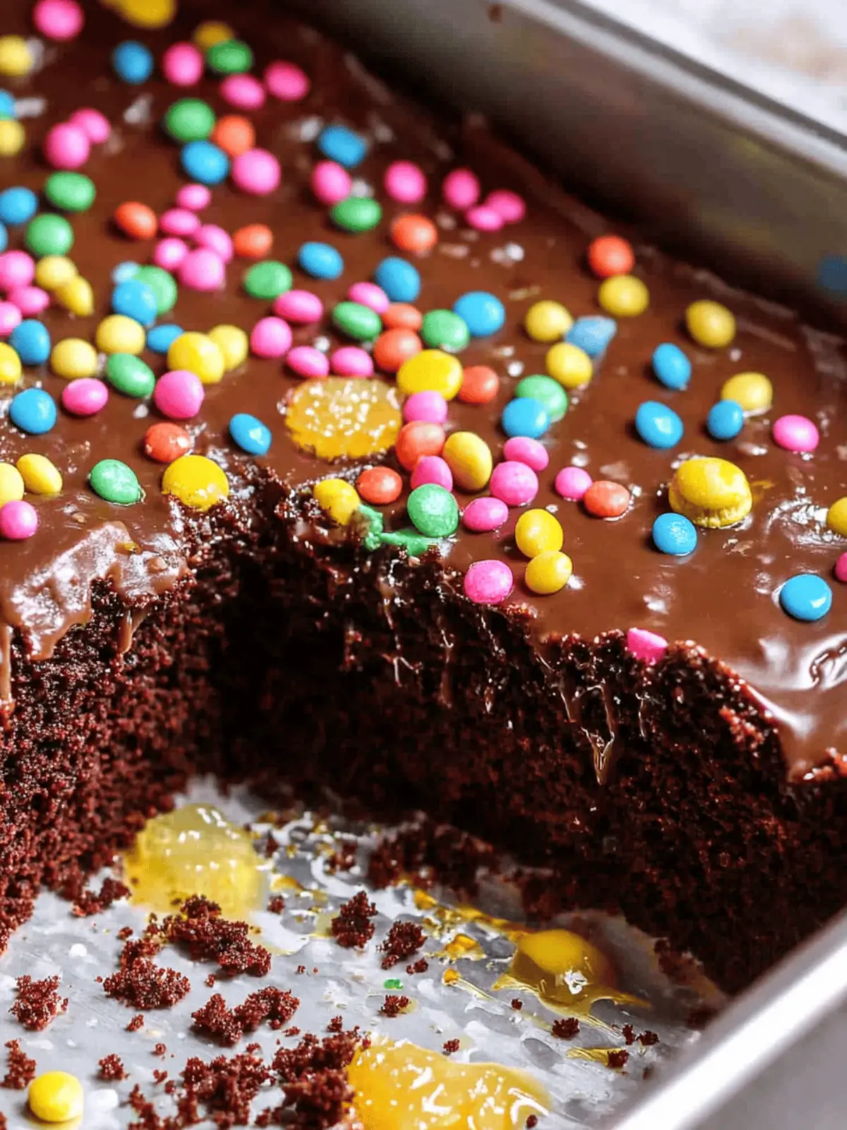 Schokoladenstreusel-Kuchen für nostalgische Feiern 2 Schokoladenstreusel-Kuchen