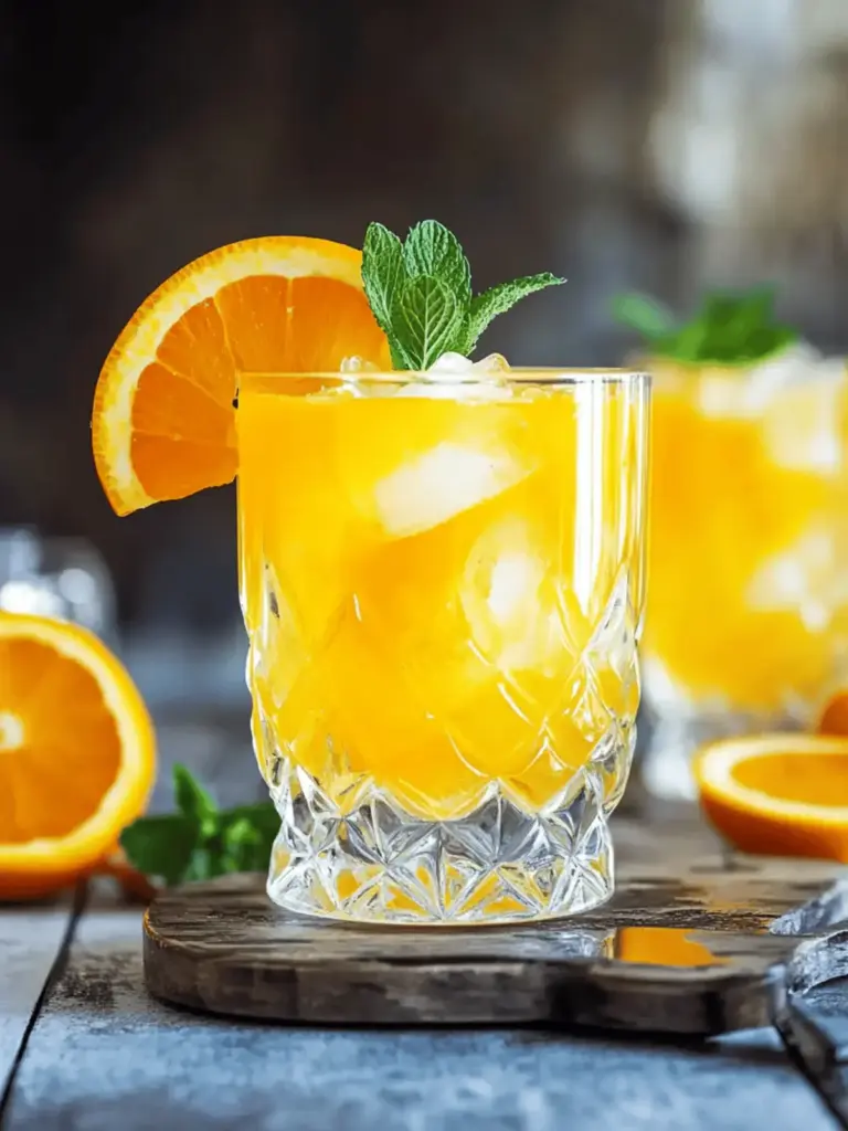 Orange Crush Cocktail