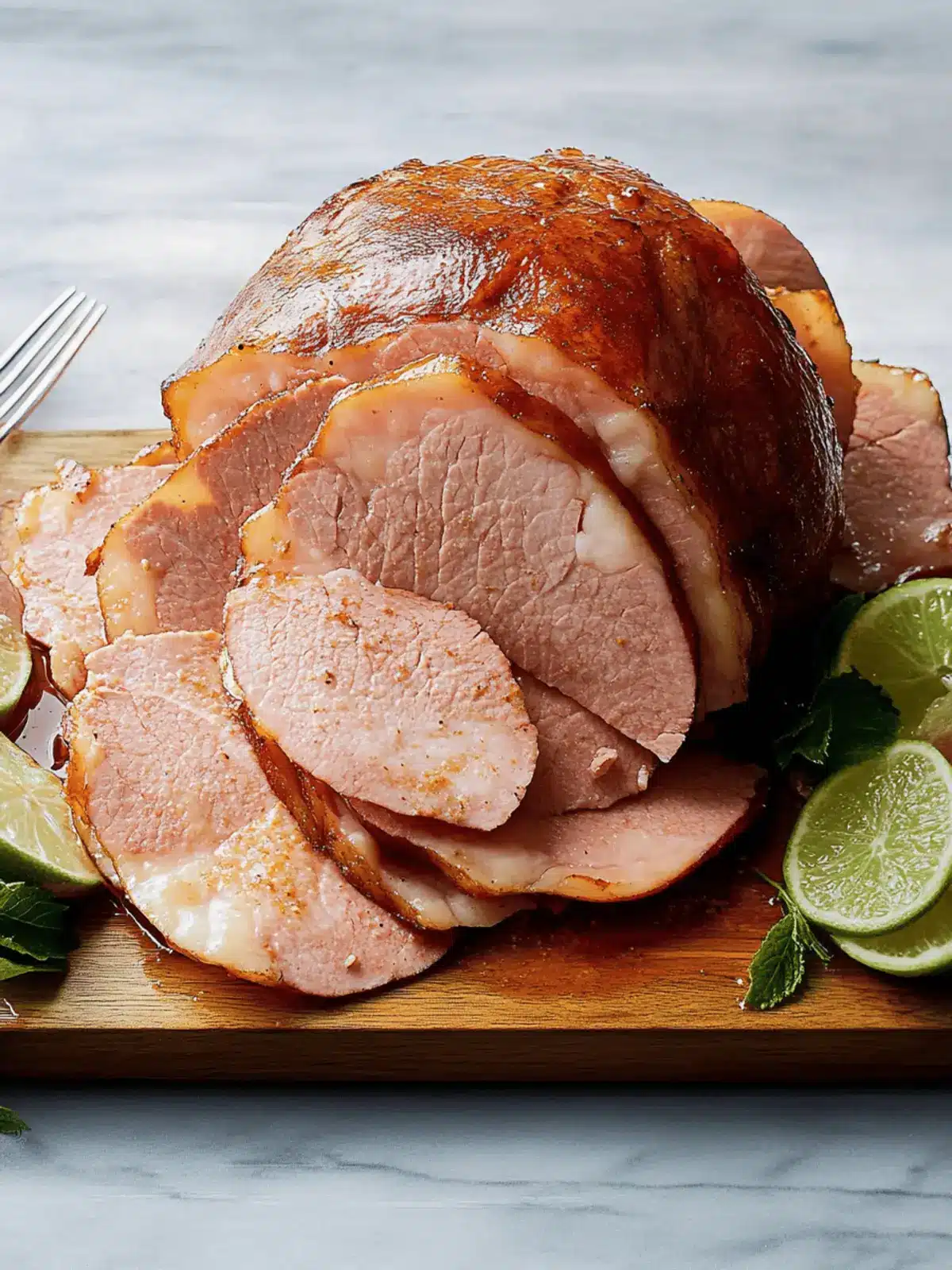 Nachahmer Honiggebackener Schinken