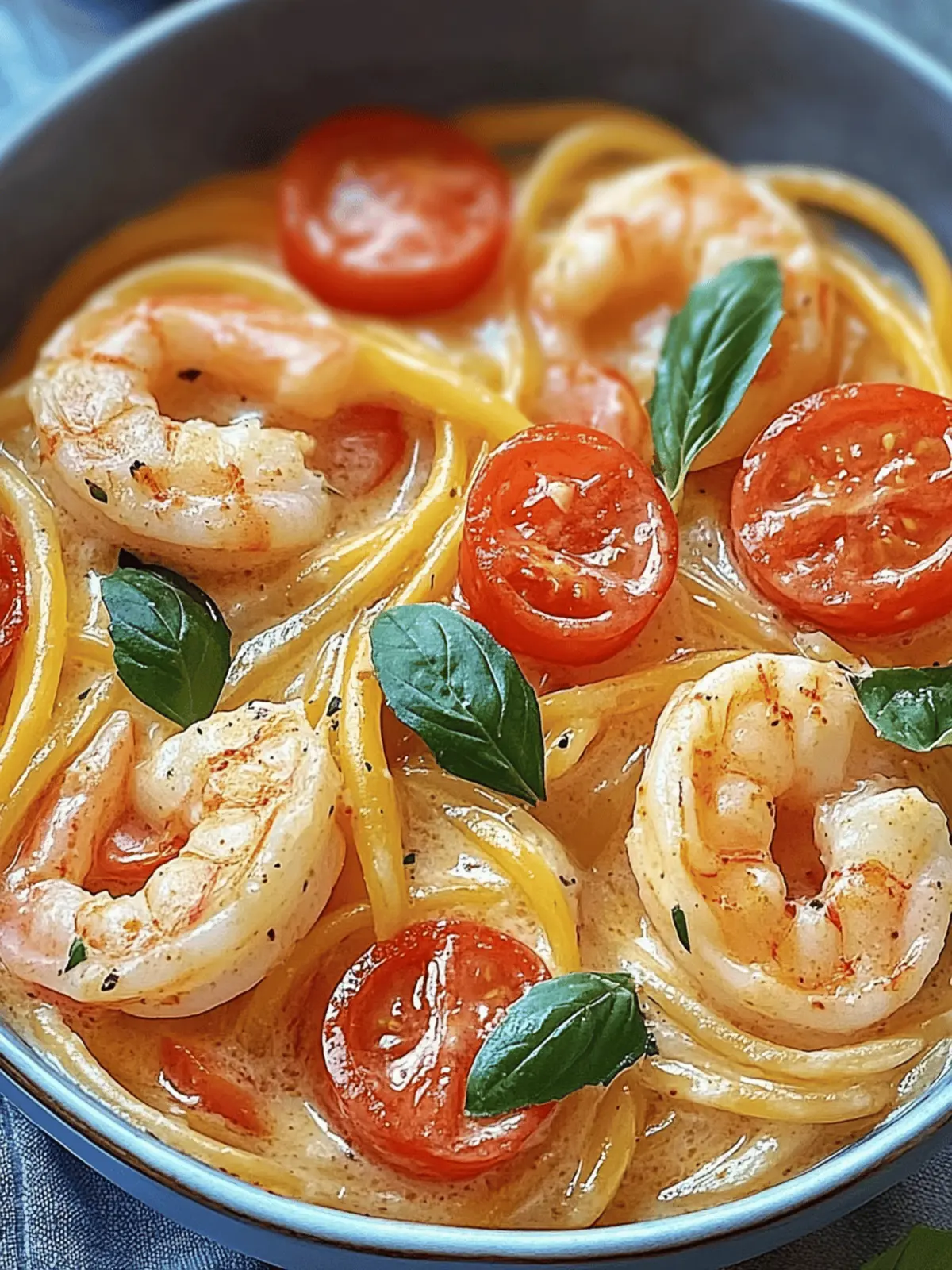 Spaghetti mit Garnelen in Frischkäsesauce in 25 Minuten 3 Spaghetti mit Garnelen in Frischkäsesauce