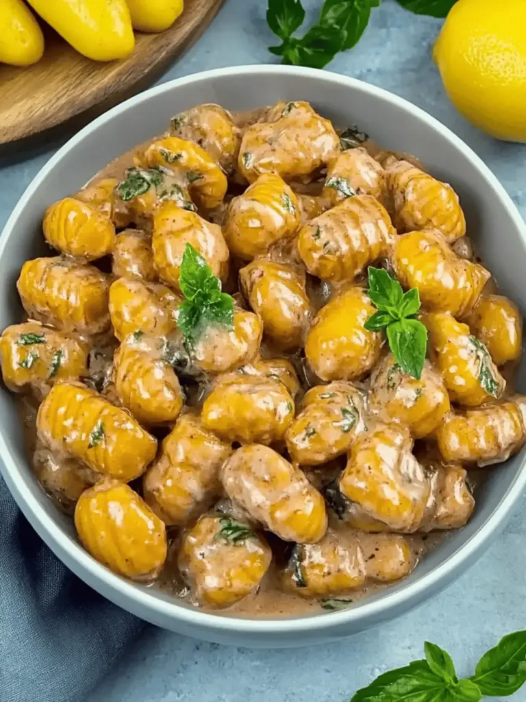 Cremige Gnocchi mit Pilzen und Speck