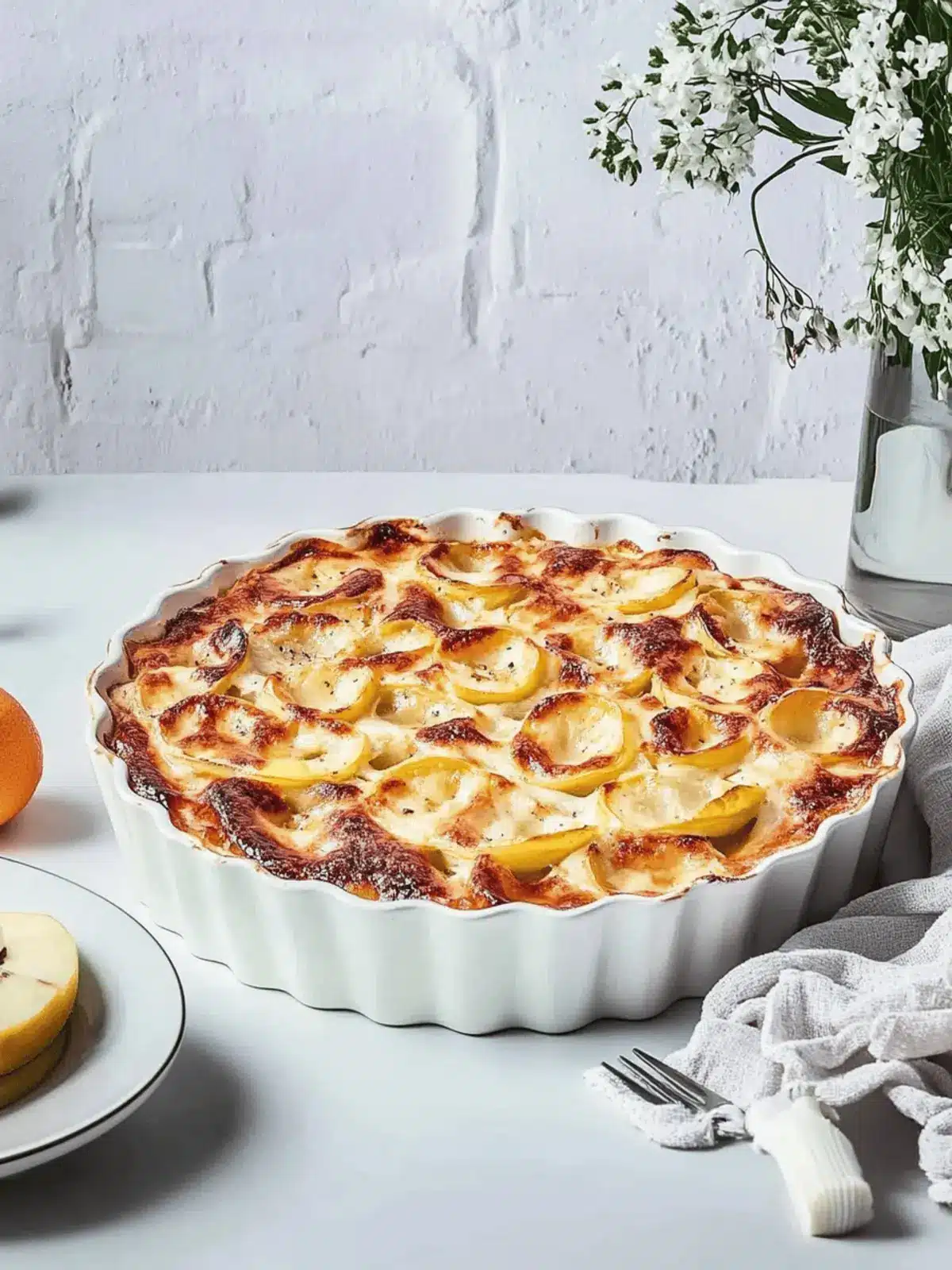 Käse-Kartoffelgratin mit Röstzwiebeln einfach gemacht 3 Käse-Kartoffelgratin mit Röstzwiebeln