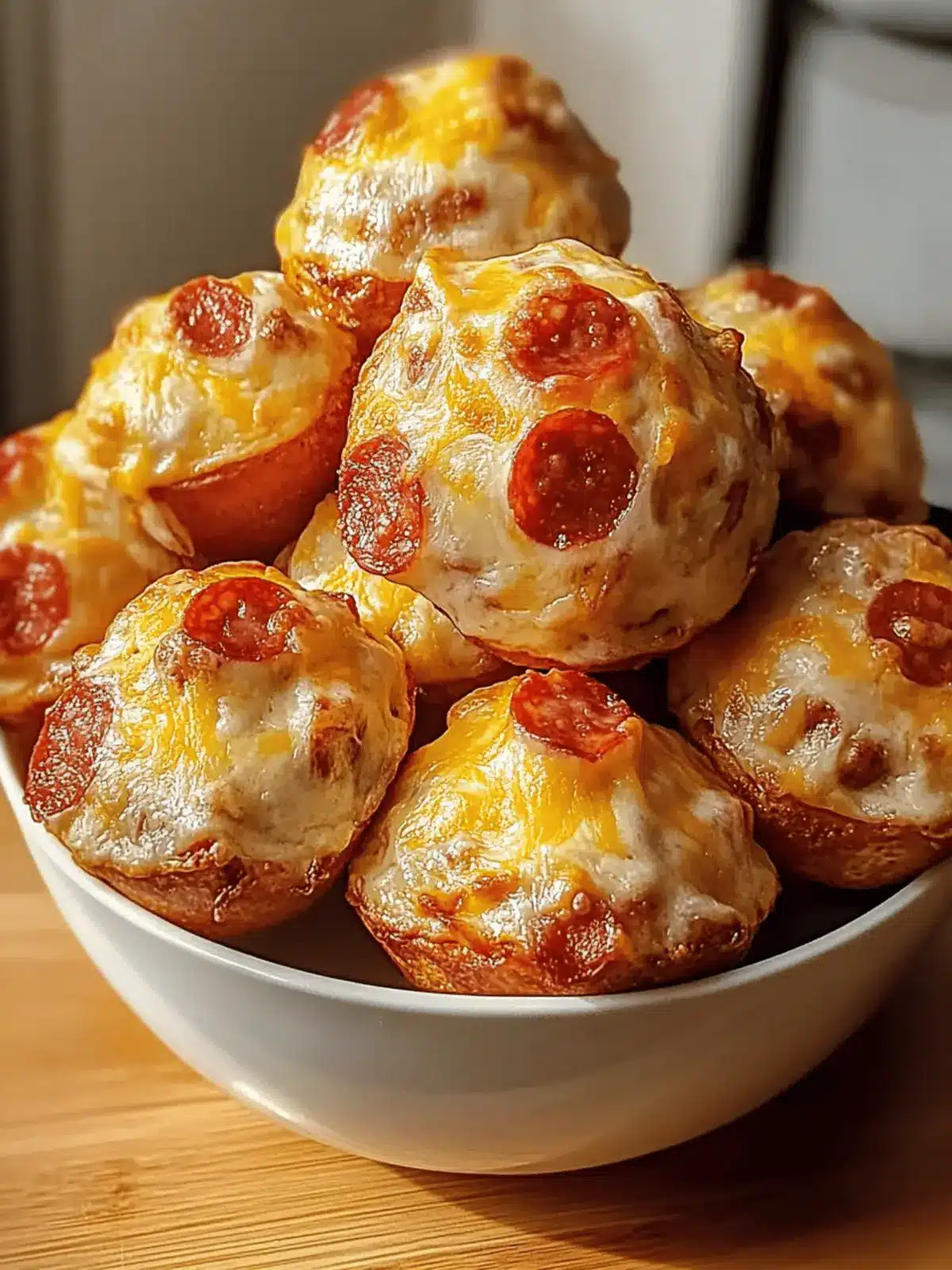 Pizza-Muffins: Schnelle und Saftige Snack-Idee 3 Pizza-Muffins