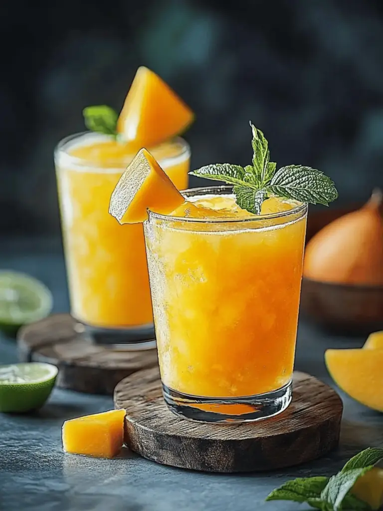 Mango Limetten Cocktail alkoholfrei