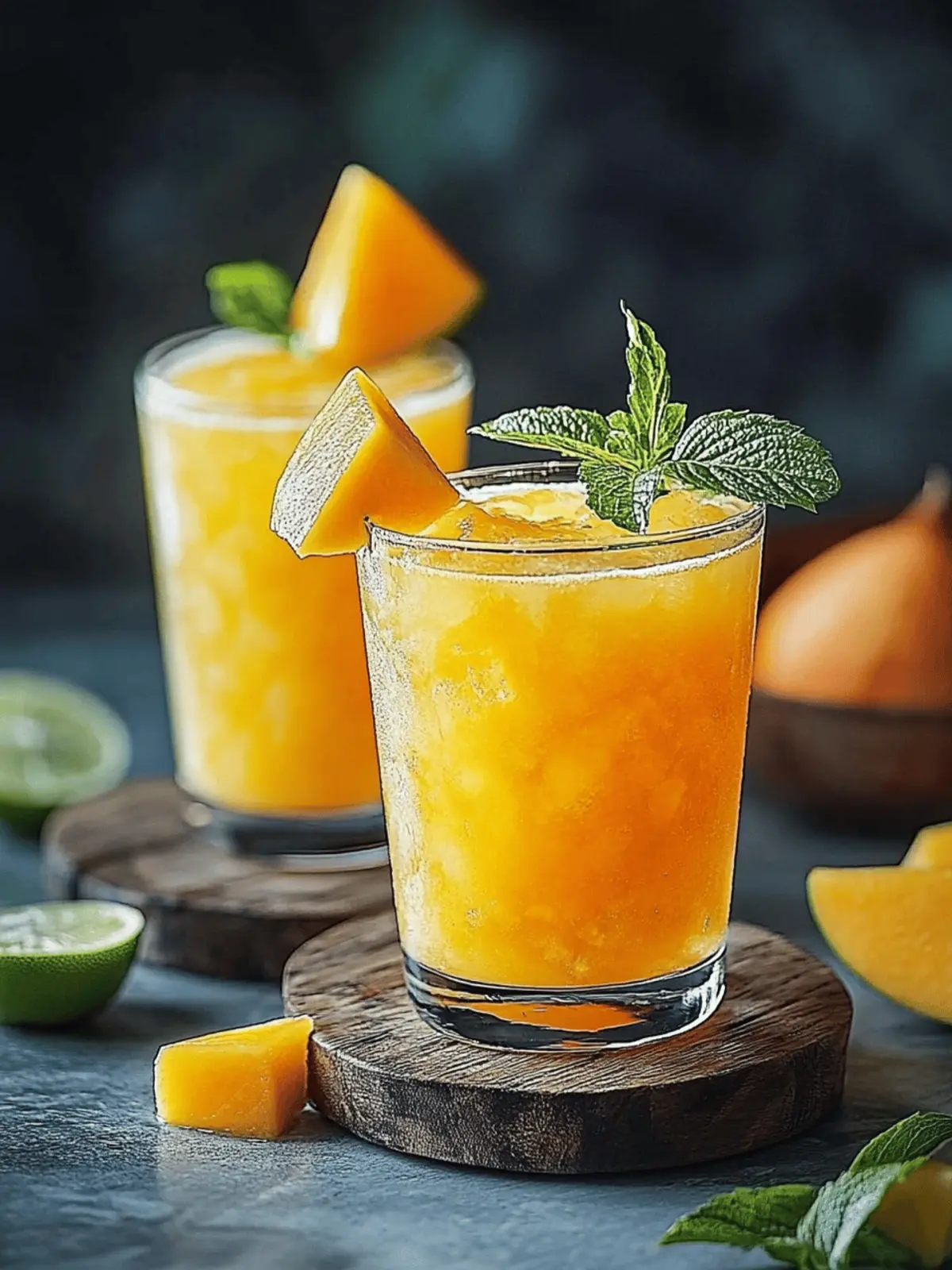 Mango Limetten Cocktail alkoholfrei für den Sommer 5 Mango Limetten Cocktail alkoholfrei
