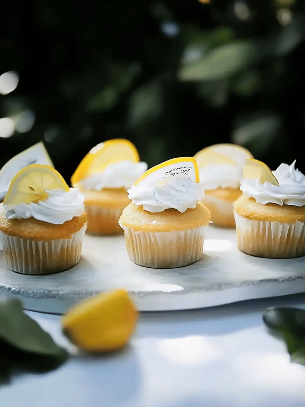 Vegane Zitronen-Cupcakes mit Weißer Schokoladen-Buttercreme 2 Vegane Zitronen-Cupcakes mit Weißer Schokoladen-Buttercreme