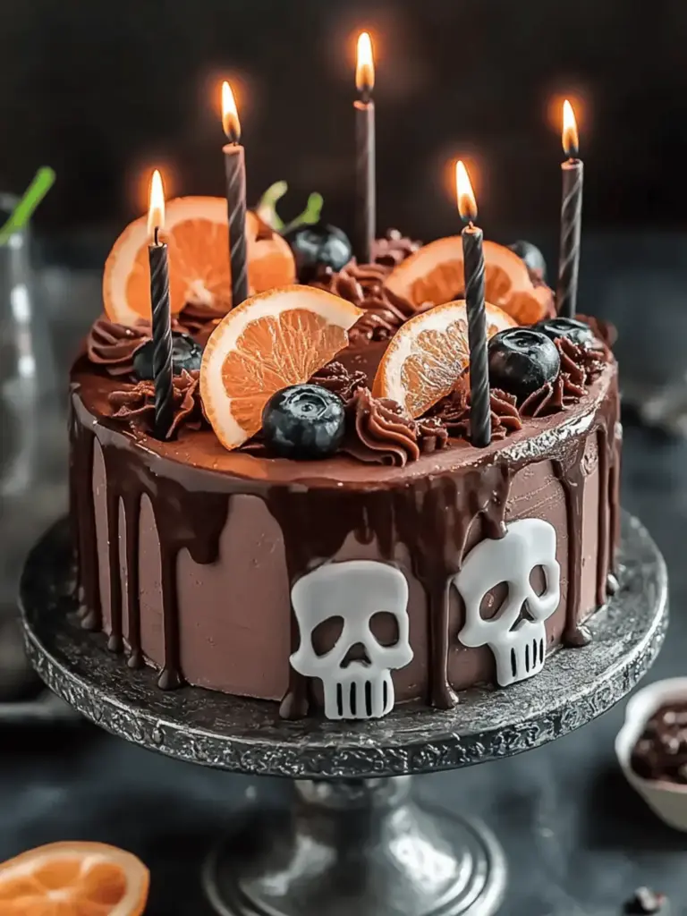 Friedhof Schokoladenkuchen