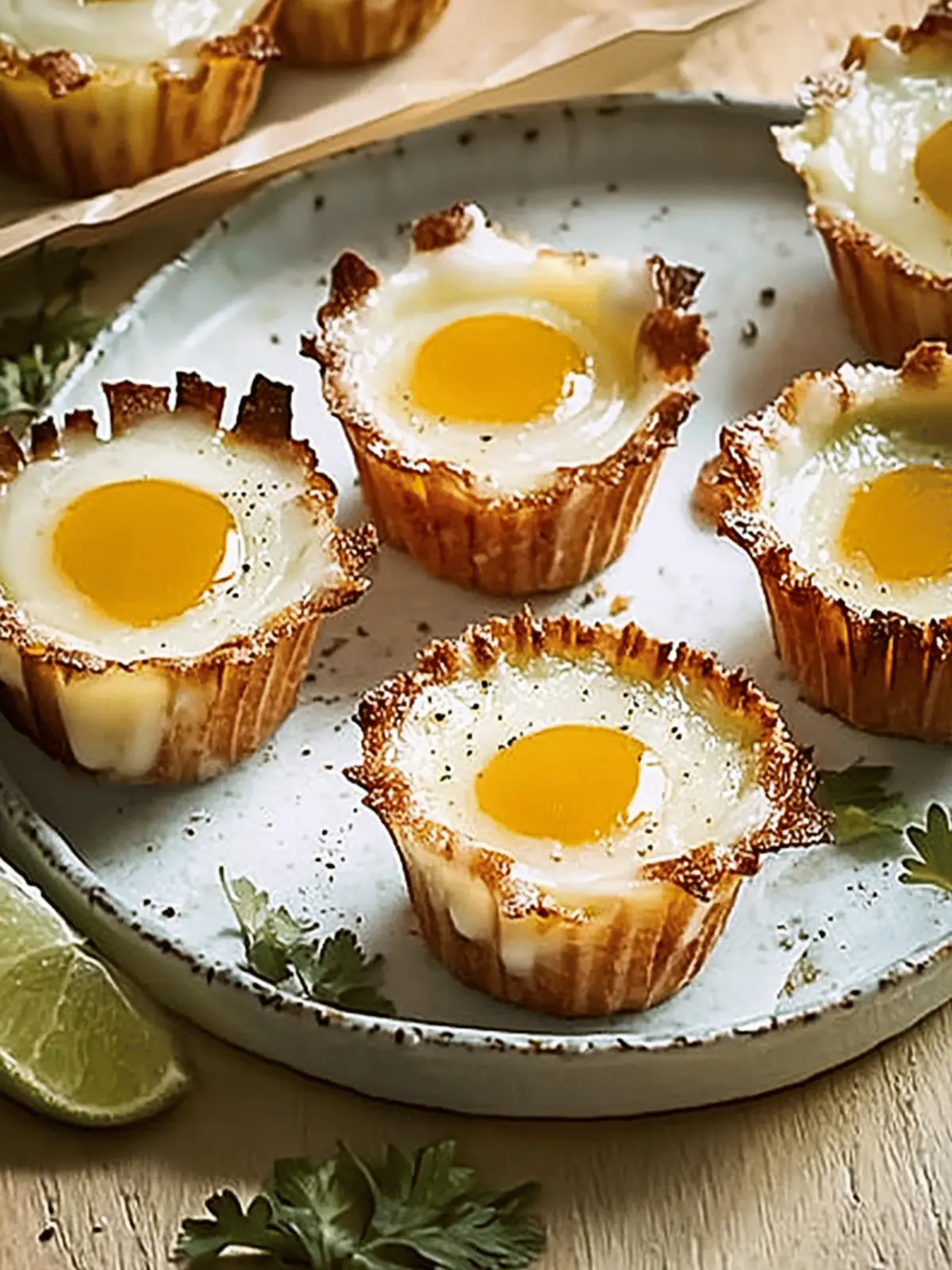 Mini-Ei-Muffin-Brot-Schalen