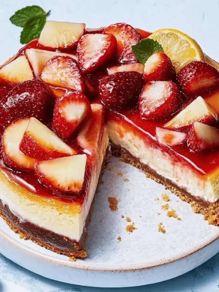 Erdbeer-Käsekuchen