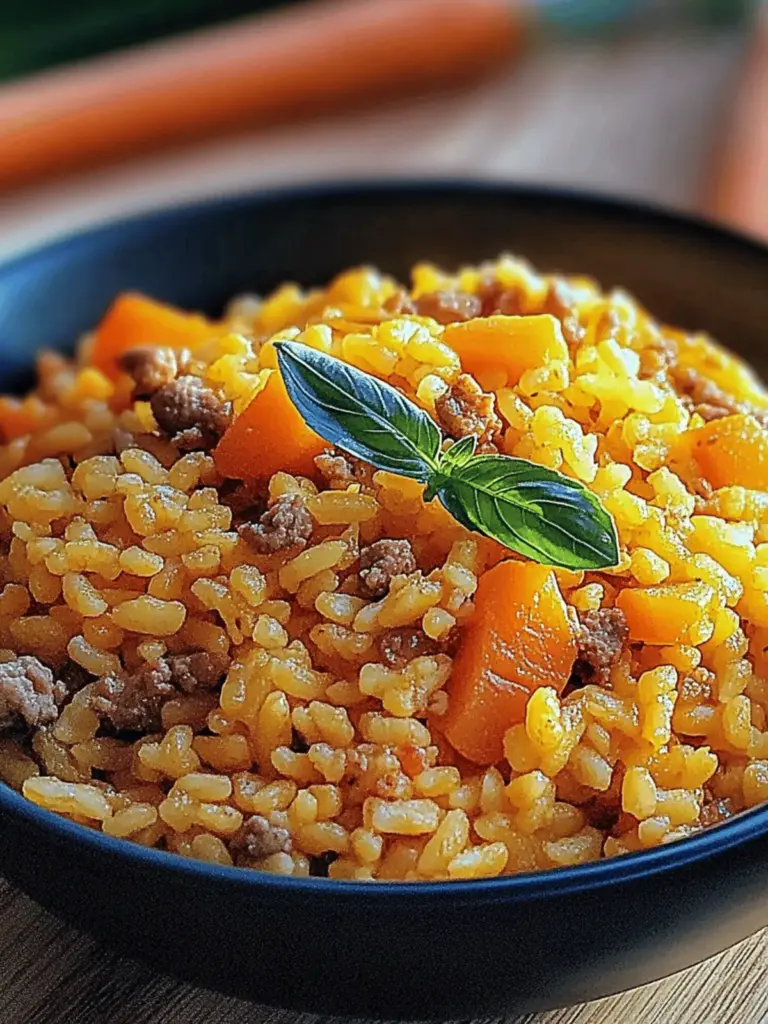 Curryreis mit Hackfleisch