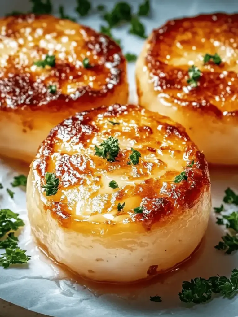 Käsige Kartoffelbrei-Puffs