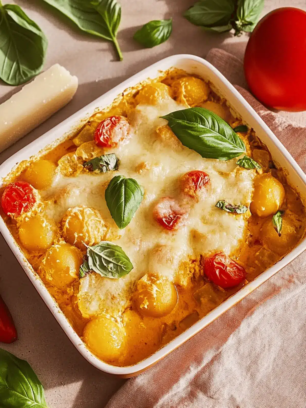 Gnocchi-Kürbis-Auflauf für den perfekten Herbstgenuss 4 Gnocchi-Kürbis-Auflauf