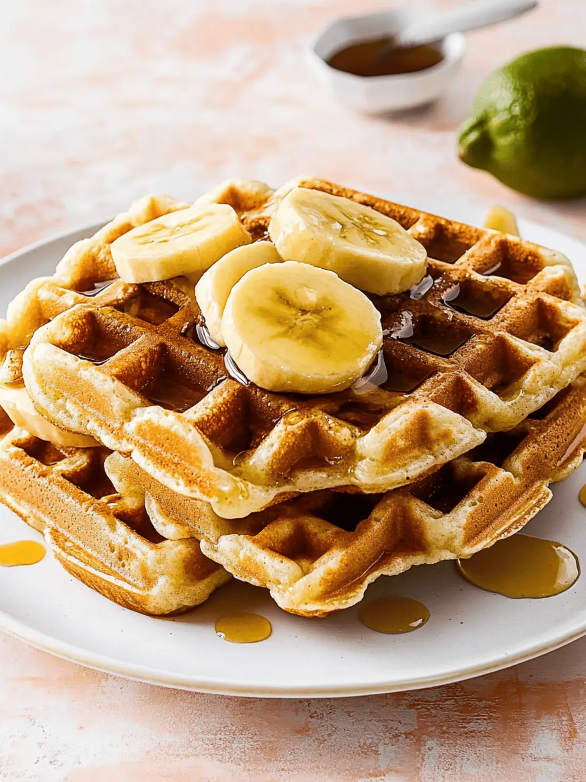 Bananenbrot Waffeln für den perfekten Brunch 4 Bananenbrot Waffeln