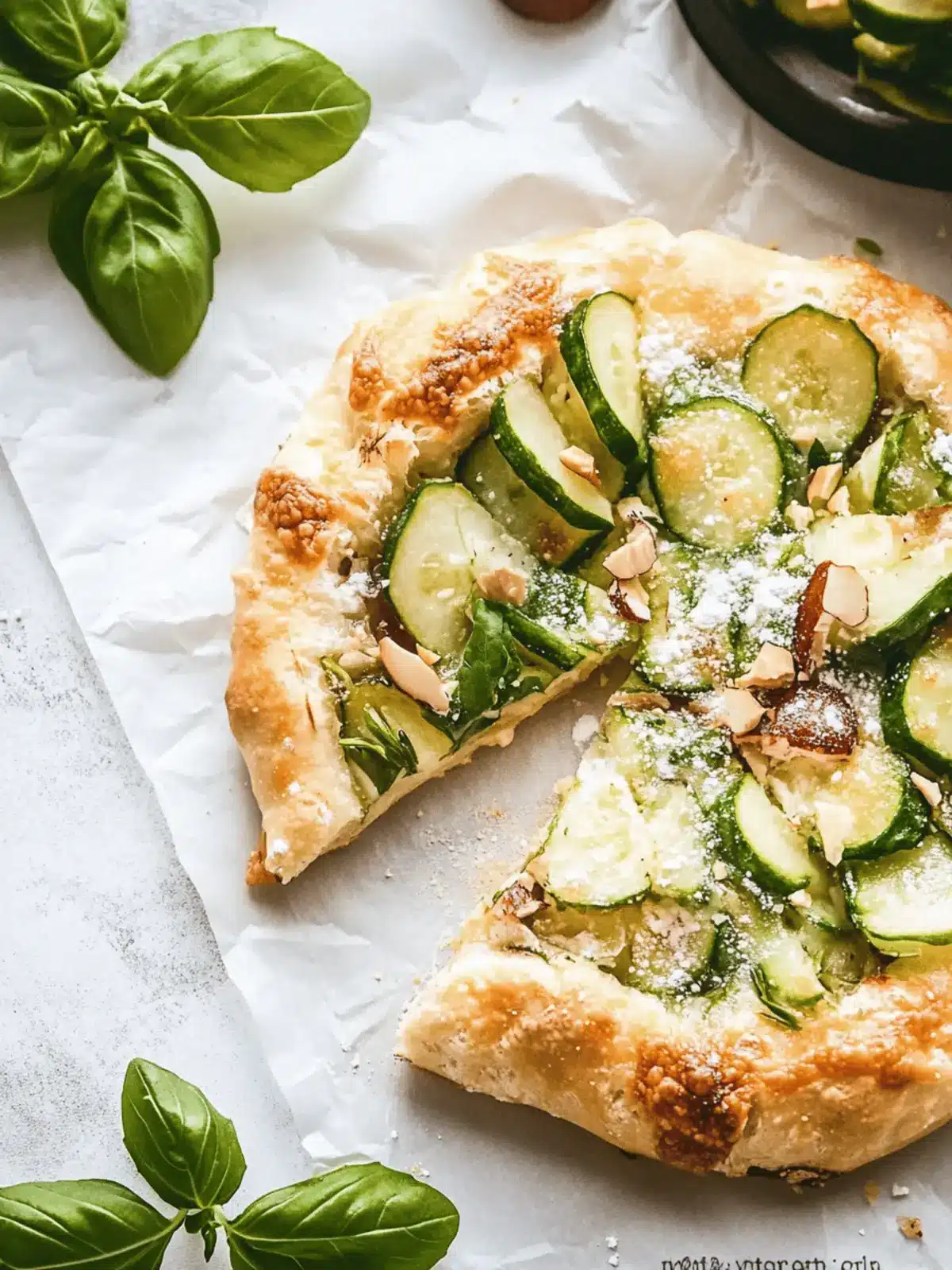 Zucchini-Galette mit Ricotta für den perfekten Genuss 2 Zucchini-Galette mit Ricotta