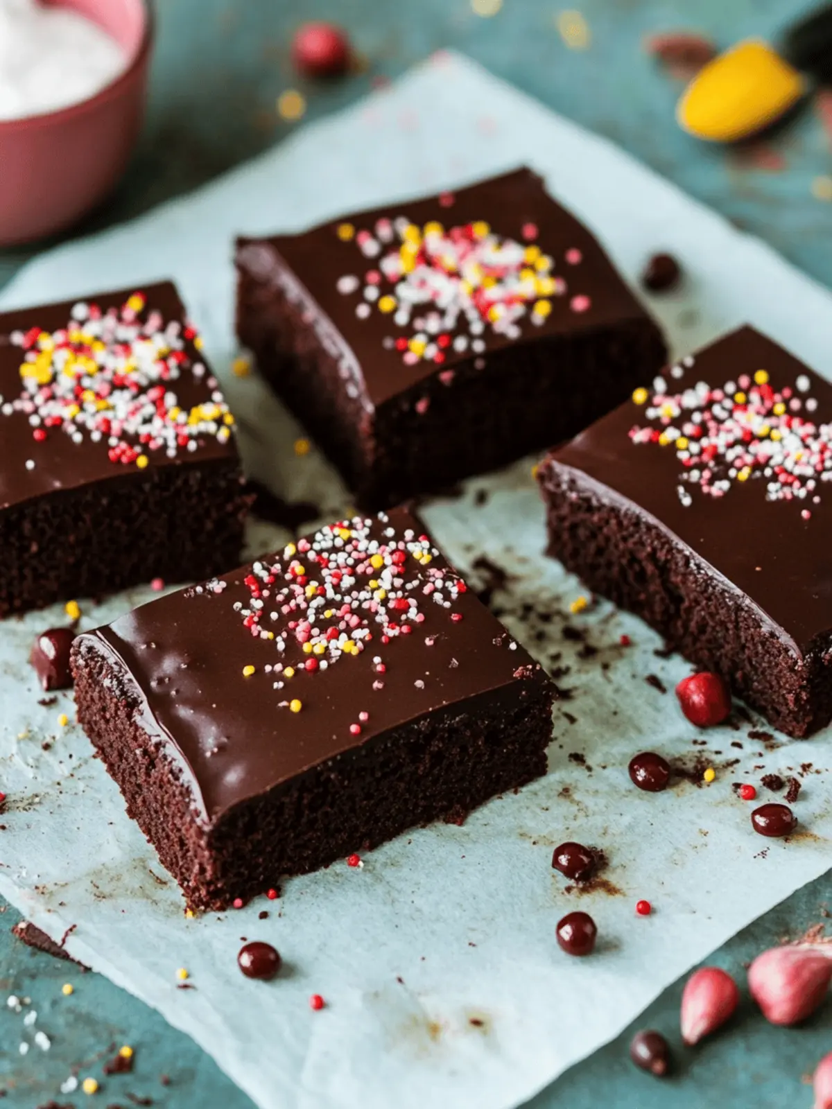 Schokokuchen vom Blech