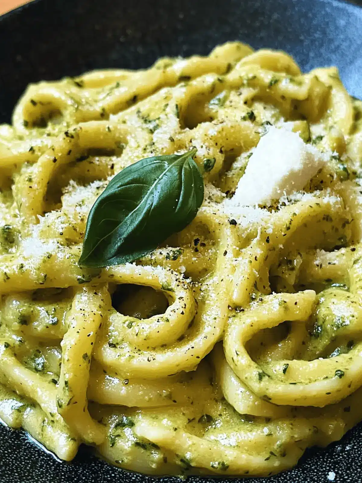 Pasta in Zucchinisauce für ein schnelles Abendessen 4 Pasta in Zucchinisauce