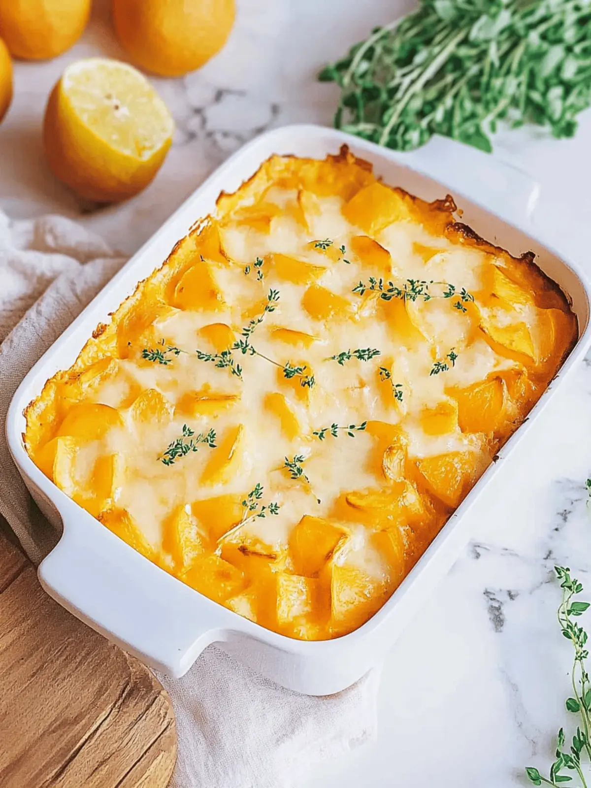 Butternut-Kürbis-Auflauf für gemütliche Abende 4 Butternut-Kürbis-Auflauf