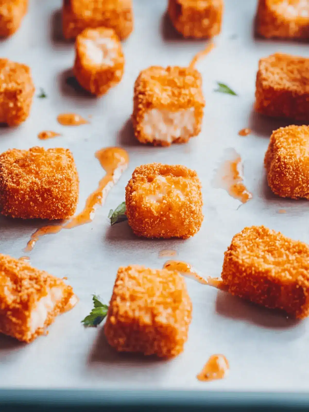 Knusprige Tofu Nuggets für den perfekten Snack 4 Knusprige Tofu Nuggets