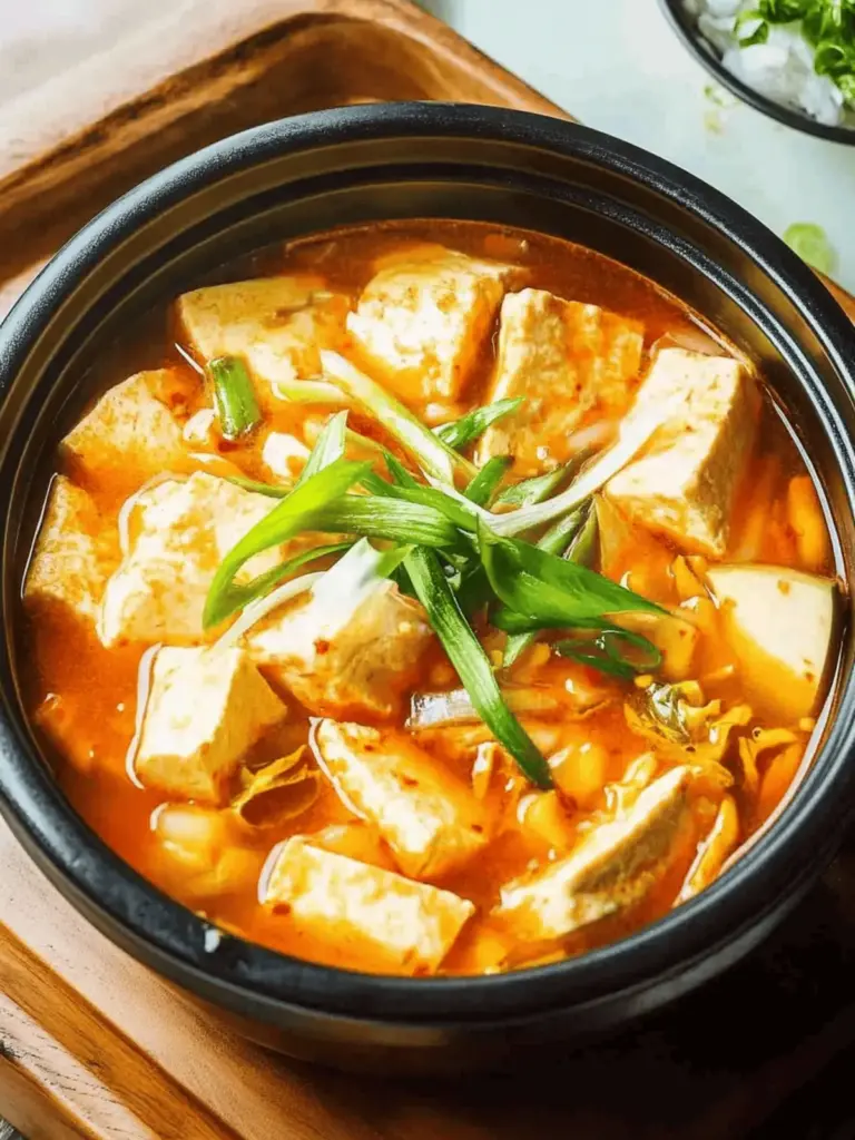 Einfache Kimchi Jjigae (Kimchi-Eintopf)
