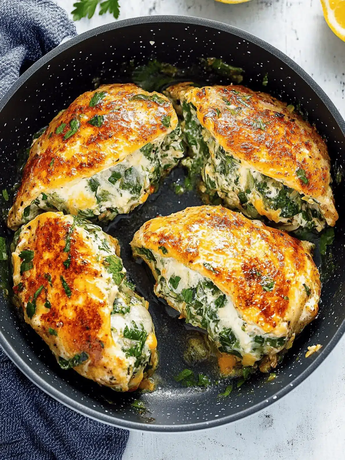 Brokkoli-gefülltes Hühnchen: Einfaches Rezept für Zuhause 3 Brokkoli-gefülltes Hühnchen