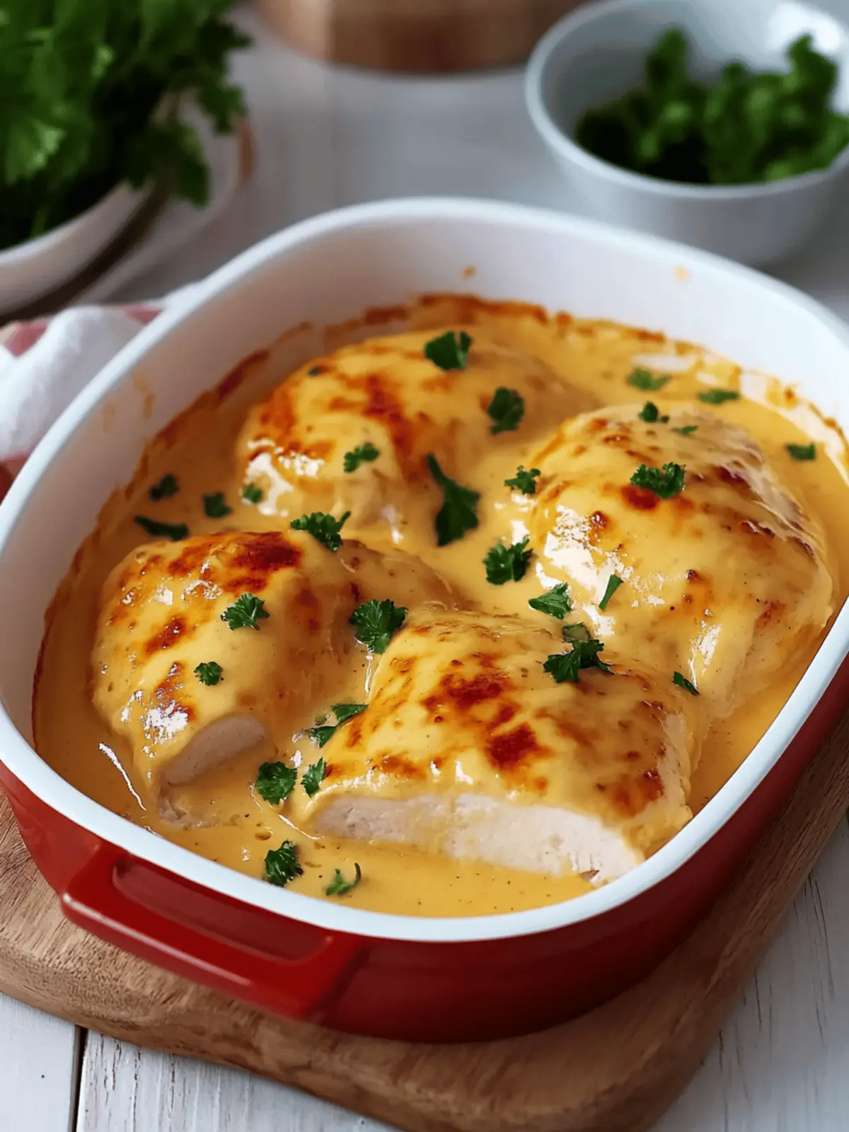 Hähnchenbrust in Frischkäse-Sauce