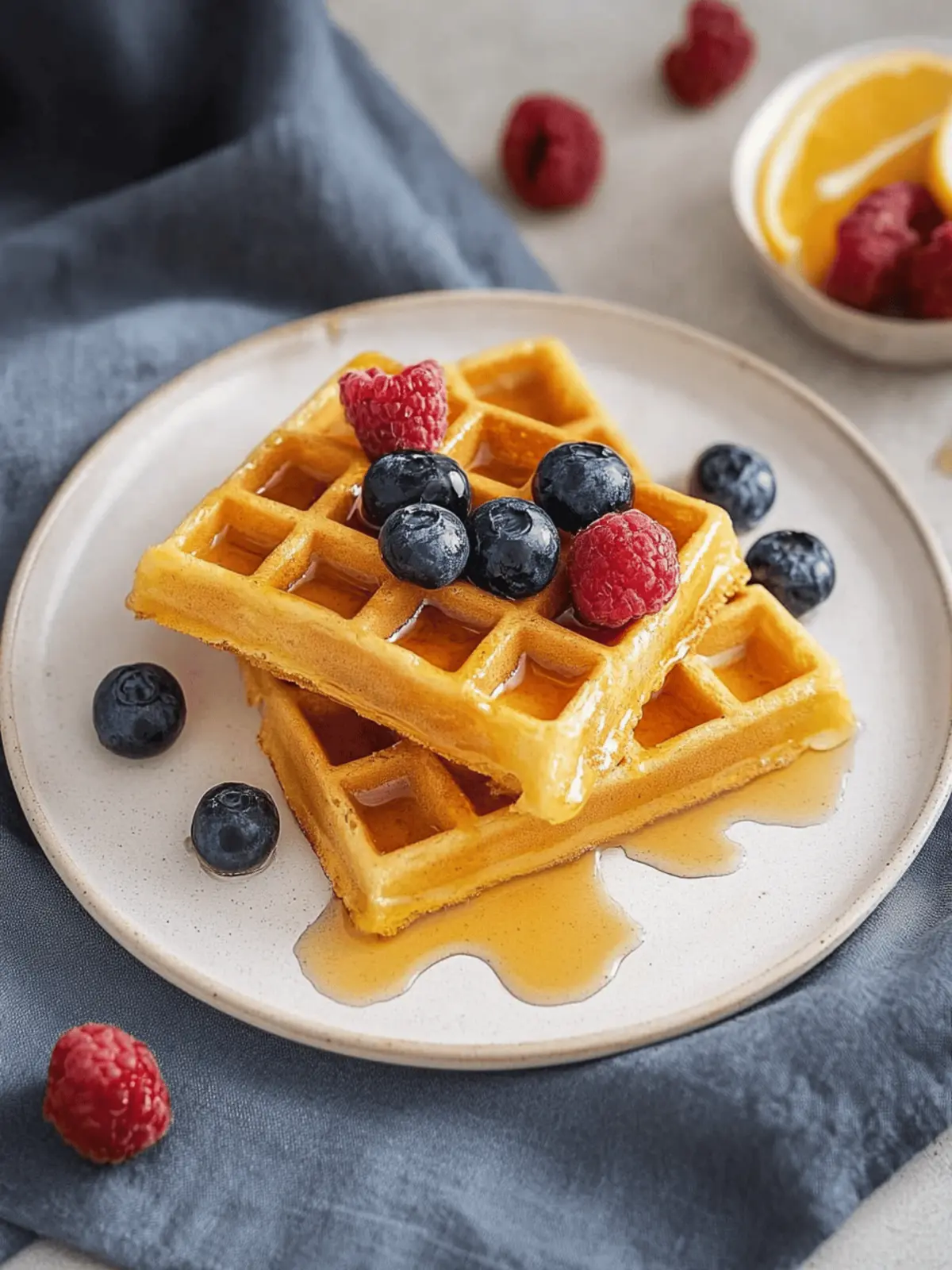 Fluffige kalorienarme Skyr-Waffeln ohne Zucker lecker genießen 3 Fluffige kalorienarme Skyr-Waffeln ohne Zucker