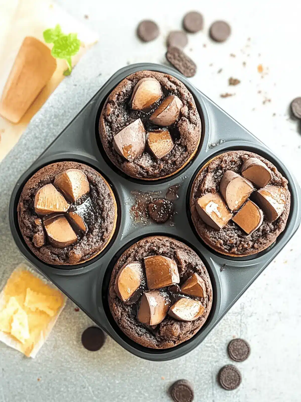 Saftige Schokomuffins ohne Ei für Schokoladenliebhaber 4 Saftige Schokomuffins ohne Ei