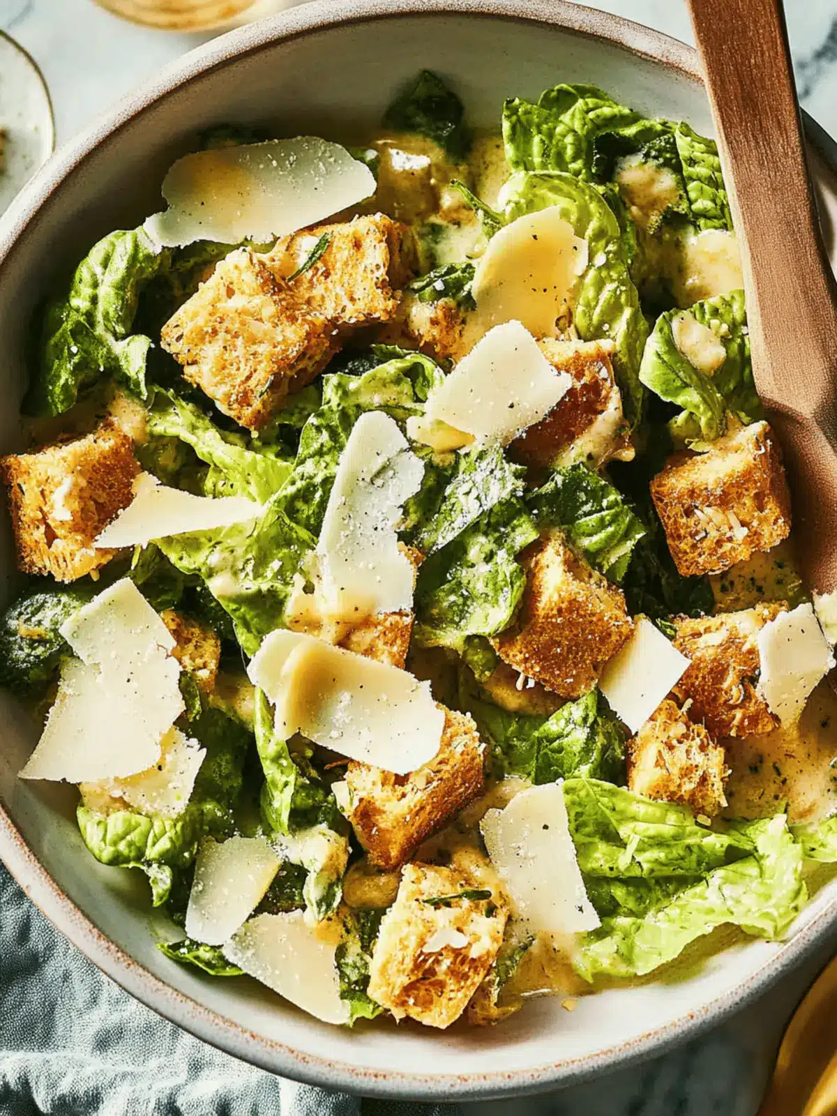 Cremiger Caesar-Salat für jeden Anlass 4 Caesar-Salat