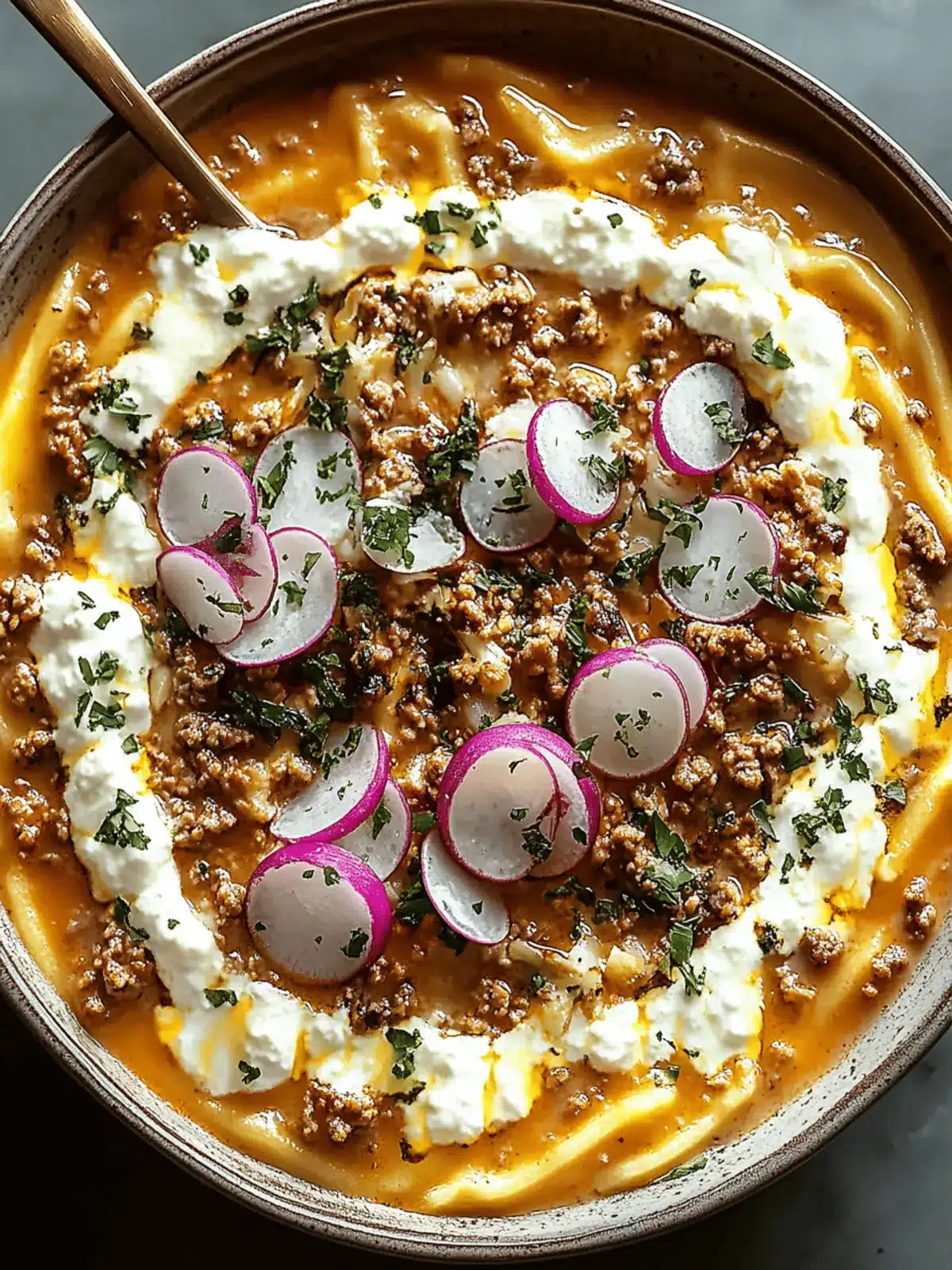 Kritharaki-Hackfleischpfanne mit Feta und lecker 3 Kritharaki-Hackfleischpfanne mit Feta und lecker