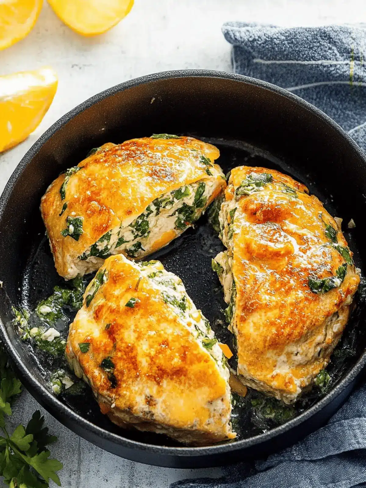 Brokkoli-gefülltes Hühnchen: Einfaches Rezept für Zuhause 2 Brokkoli-gefülltes Hühnchen