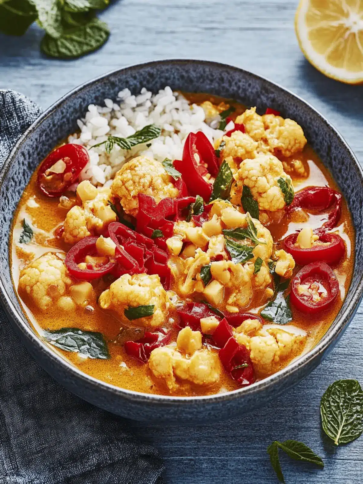 Blumenkohl-Linsen-Curry für jeden Tag 3 Blumenkohl-Linsen-Curry