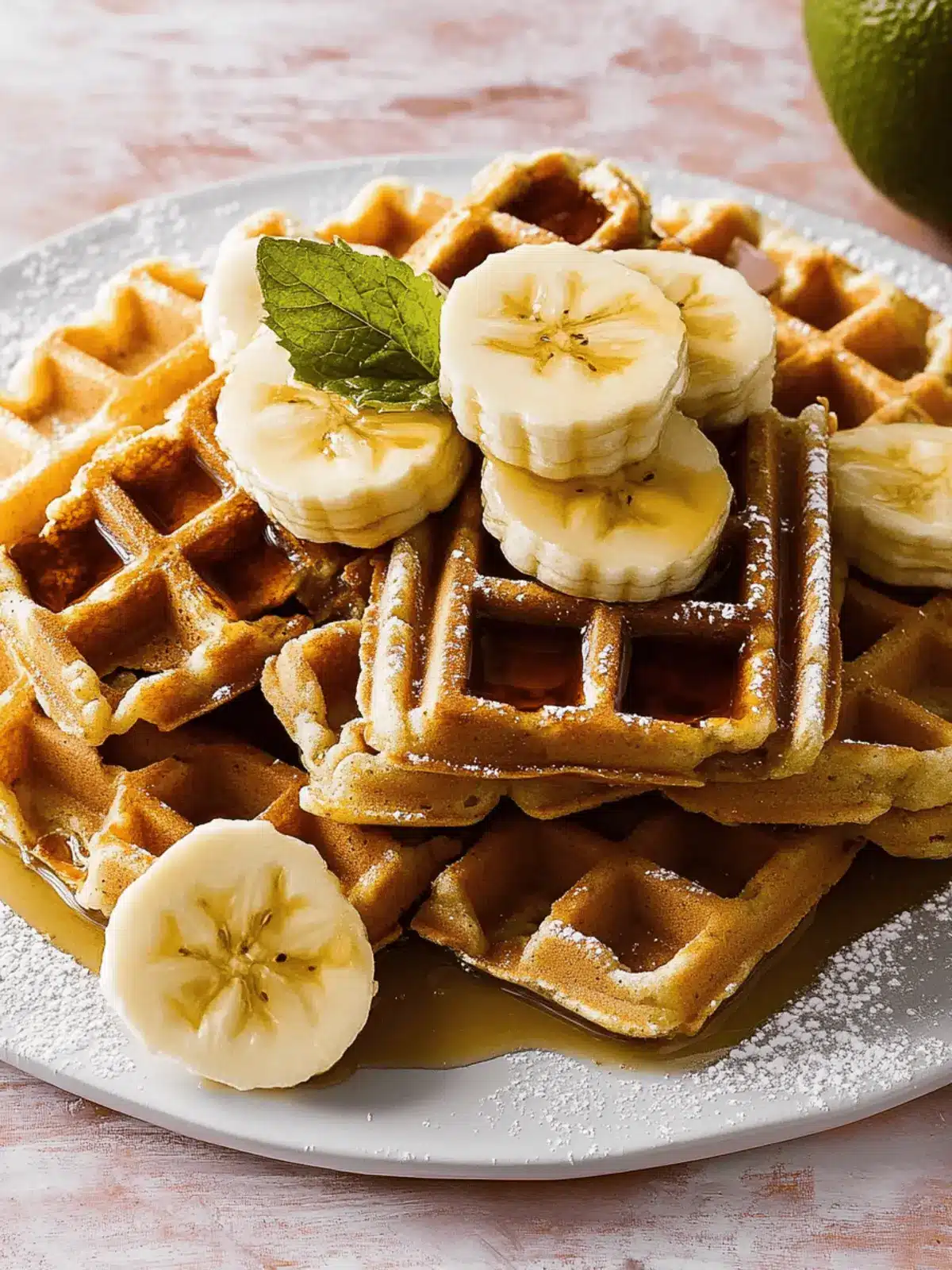 Bananenbrot Waffeln für den perfekten Brunch 3 Bananenbrot Waffeln