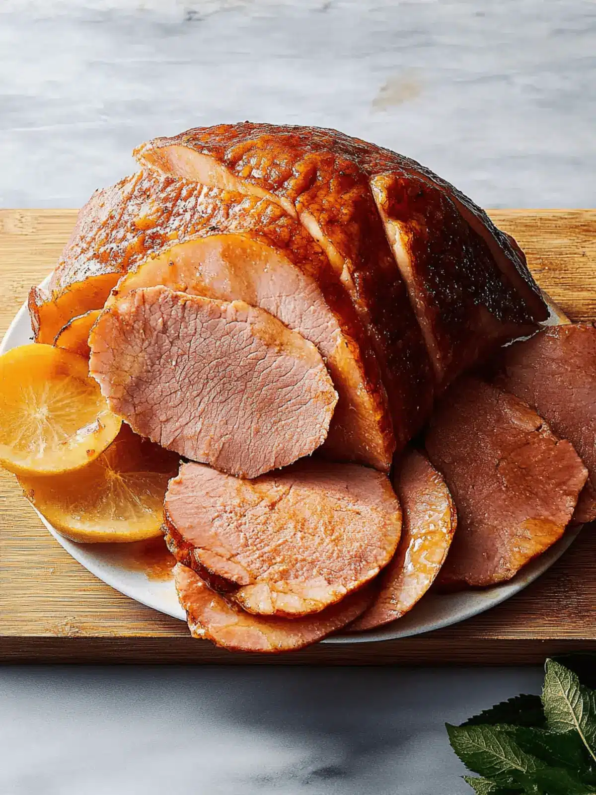 Nachahmer Honiggebackener Schinken