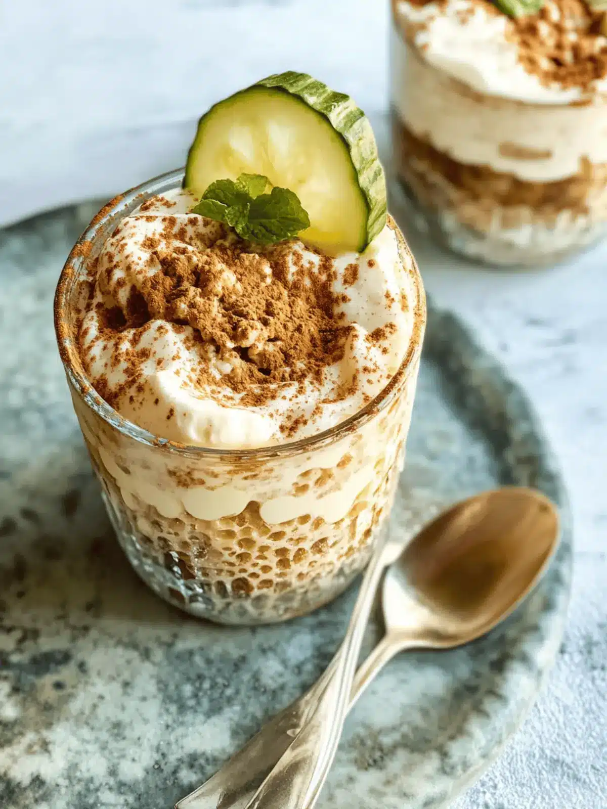Tiramisu Protein Übernacht Haferflocken