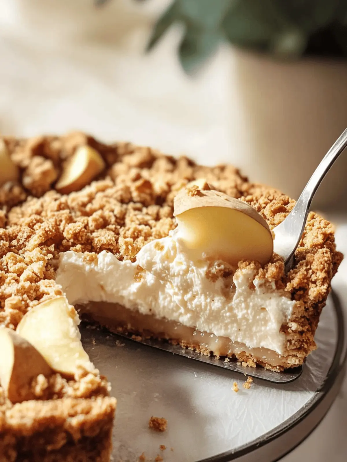 Apfel-Crumble-Käsekuchen