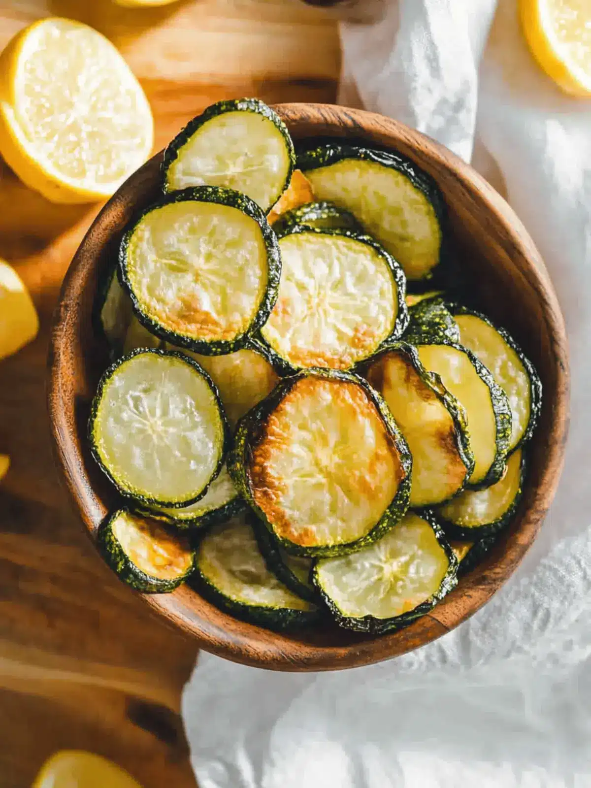 Zucchini Chips im Airfryer: Knuspriger Genuss 2 Zucchini Chips im Airfryer
