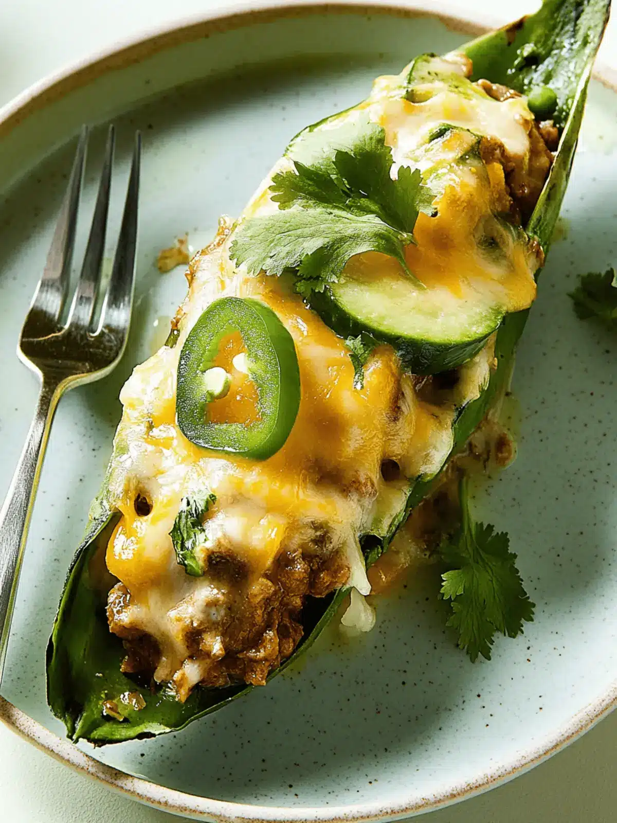 Rindfleisch- und Reisgefüllte Poblano-Paprika genießen 3 Rindfleisch- und Reisgefüllte Poblano-Paprika