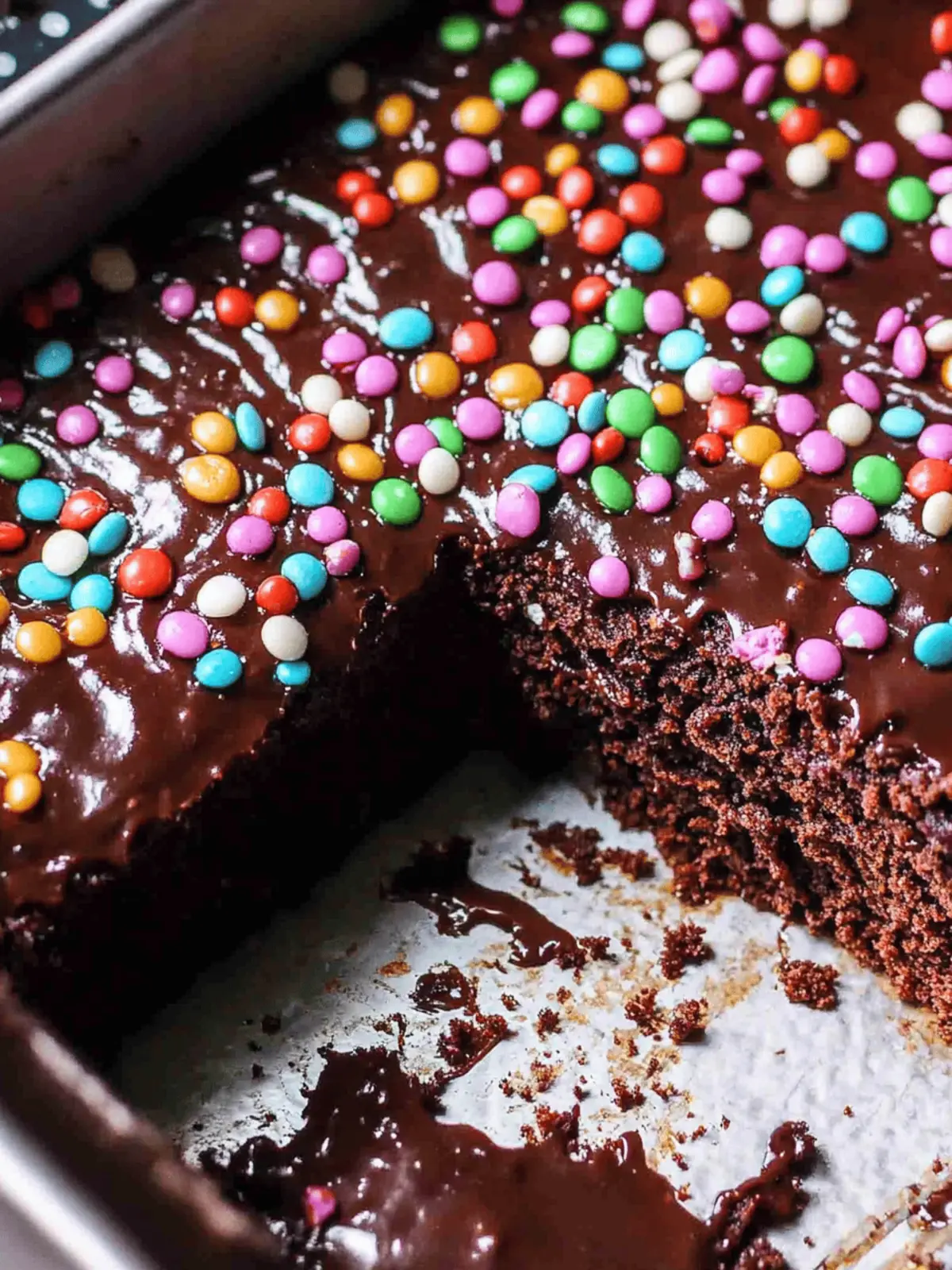 Schokoladenstreusel-Kuchen für nostalgische Feiern 4 Schokoladenstreusel-Kuchen